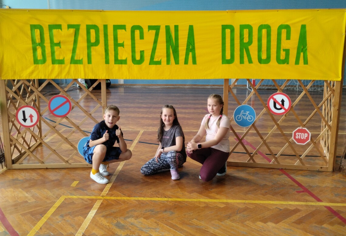 Gminny Turniej ,,Bezpieczna droga" dla uczniów klas I - III