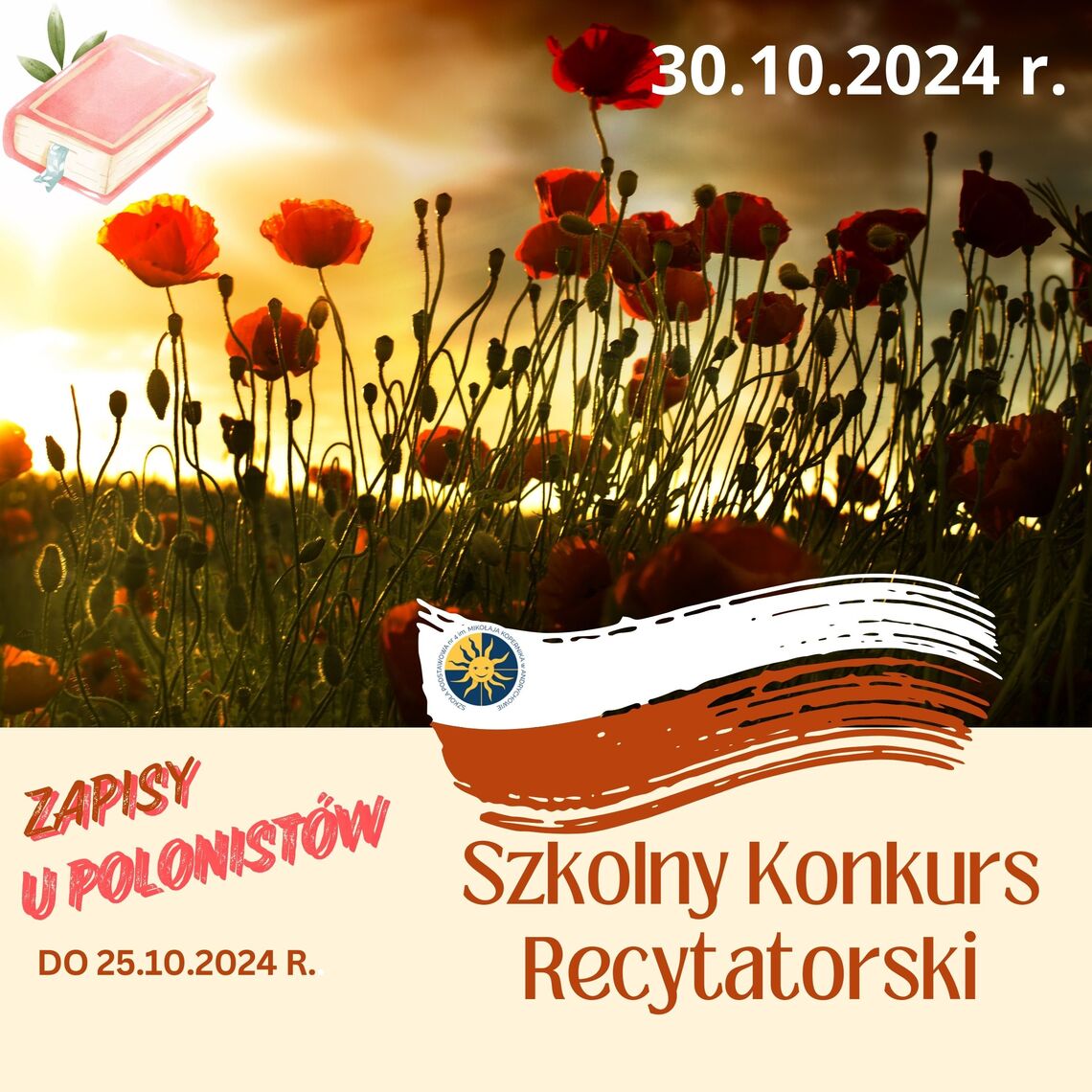 Szkolny konkurs recytatorski